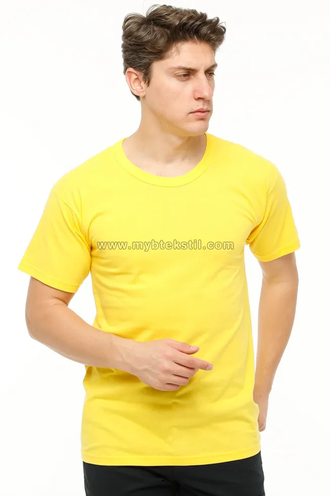 Sarı Promosyon Tişört 