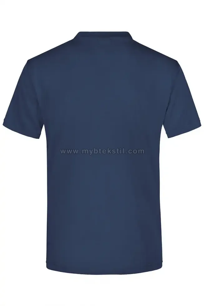 Lacivert V Yaka Tshirt